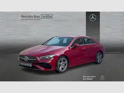 Rojo Usado 2024 Mercedes CLA200 Berlina | 36.990 € (Buen precio)