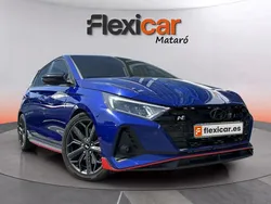 Azul Usado 2021 Hyundai i20 Berlina | 23.690 €