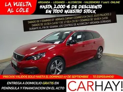Rojo Usado 2019 Peugeot 308 GT-line Familiar | 13.690 € (Precio justo)