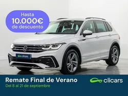 Blanco Usado 2022 VW Tiguan R-line SUV | 28.490 € (Precio justo)