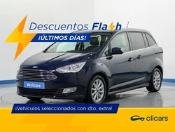 Azul Usado 2018 Ford Grand C-Max Titanium Monovolumen | 17.990 € (Precio justo)