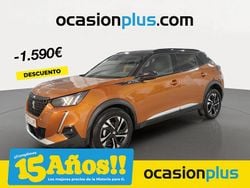 Naranja Usado 2021 Peugeot 2008 GTi SUV | 17.500 € (Precio justo)