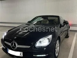 Negro Usado 2013 Mercedes SLK200 Descapotable | 21.200 € (Precio justo)