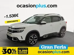 Blanco Usado 2019 Citroën C5 Aircross Shine SUV | 16.900 € (Precio justo)