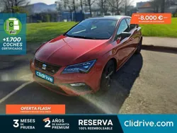 Rojo Usado 2020 Seat Leon ST FR Familiar | 15.890 € (Precio justo)