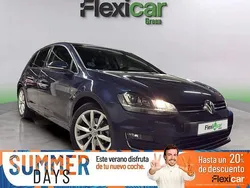 Azul Usado 2016 VW Golf VII Sportline Berlina | 14.990 € (Precio justo)