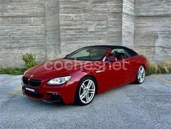 Granate Usado 2012 BMW 640 Cabriolet Descapotable | 25.500 € (Precio justo)