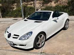 Blanco Usado 2007 Mercedes SLK350 Descapotable | 15.500 € (Precio justo)