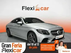 Gris Usado 2018 Mercedes C220 Coupe | 27.990 € (Precio justo)