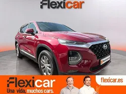 Rojo Usado 2019 Hyundai Santa Fe SUV | 25.990 € (Precio justo)