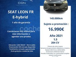 Negro Usado 2021 Seat Leon FR Berlina | 16.990 € (Precio justo)