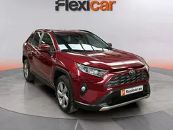 Rojo Usado 2021 Toyota RAV4 Hybrid Advance SUV | 26.990 € (Super precio)