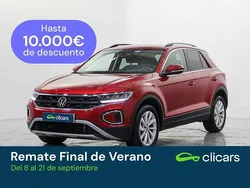 Rojo Usado 2023 VW T-Roc Life SUV | 24.490 € (Precio justo)