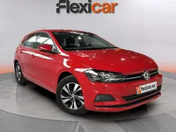 Rojo Usado 2019 VW Polo Advance Berlina | 13.490 € (Buen precio)