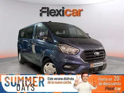 Azul Usado 2023 Ford Transit Custom Monovolumen | 35.990 € (Un poco caro)