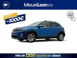 Azul Usado 2022 Kia Stonic Active SUV | 16.485 € (Precio justo)
