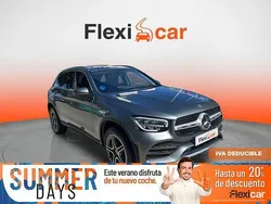Gris Usado 2021 Mercedes GLC300e SUV | 42.990 € (Buen precio)