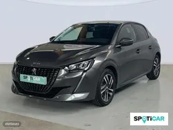 Gris Usado 2021 Peugeot 208 Allure Utilitario | 13.900 € (Un poco caro)