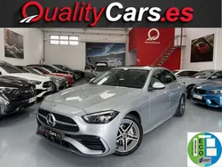 Gris Usado 2023 Mercedes C220 Berlina | 38.900 € (Buen precio)