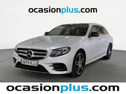 Gris plata Usado 2018 Mercedes E220 AMG Familiar | 27.182 € (Buen precio)