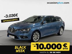 Azul Usado 2019 Renault Mégane GrandTour Zen Familiar | 14.150 € (Un poco caro)