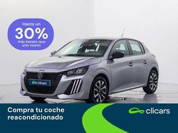 Gris Usado 2024 Peugeot 208 Active Utilitario | 14.990 € (Precio justo)