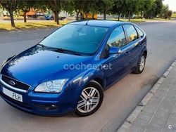 Azul Usado 2007 Ford Focus Ghia Berlina | 7200 € (Un poco caro)