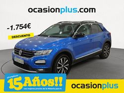 Azul Usado 2018 VW T-Roc Advance SUV | 16.990 € (Precio justo)