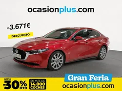 Rojo Usado 2021 Mazda 3 | 22.350 € (Precio justo)
