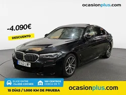 Negro Usado 2022 BMW 520 Berlina | 39.490 €