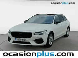 Blanco Usado 2017 Volvo V90 Momentum Familiar | 23.900 € (Precio justo)