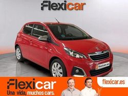 Rojo Usado 2021 Peugeot 108 Collection Utilitario | 9990 € (Precio justo)