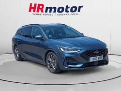 Azul Usado 2024 Ford Focus ST-Line Familiar | 19.790 € (Precio justo)