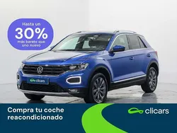 Azul Usado 2021 VW T-Roc Sport SUV | 22.090 € (Precio justo)
