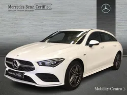 Blanco Usado 2021 Mercedes CLA250 Shooting Brake Familiar | 28.500 € (Precio justo)