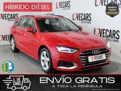 Rojo Usado 2020 Audi A4 Advanced Plus Familiar | 23.400 € (Precio justo)