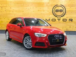 Rojo Usado 2018 Audi A3 Sportback Premium Berlina | 21.970 € (Precio justo)