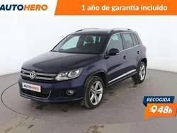 Azul Usado 2014 VW Tiguan R-line SUV | 16.199 € (Precio justo)