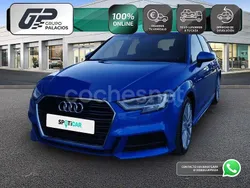 Azul Usado 2018 Audi A3 Sportback S-Line Berlina | 24.285 € (Un poco caro)