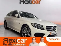 Blanco Usado 2018 Mercedes C350e Familiar | 26.490 €