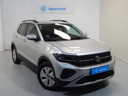Gris plata Usado 2024 VW T-Cross Life SUV | 21.500 € (Precio justo)