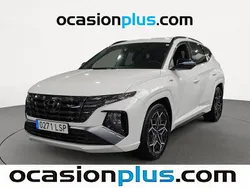 Blanco Usado 2021 Hyundai Tucson N Line SUV | 23.910 € (Un poco caro)