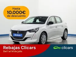 Blanco Usado 2022 Peugeot 208 Active Utilitario | 13.590 € (Precio justo)