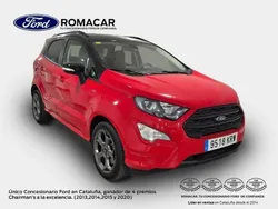 Rojo Usado 2018 Ford Ecosport ST-Line SUV | 14.500 € (Precio justo)