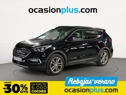 Negro Usado 2017 Hyundai Santa Fe SUV | 24.500 € (Un poco caro)