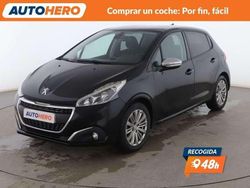 Negro Usado 2019 Peugeot 208 Signature Sky Utilitario | 8099 € (Precio justo)