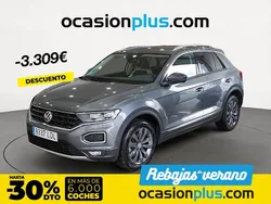 Gris Usado 2019 VW T-Roc Sportline SUV | 25.950 € (Precio justo)