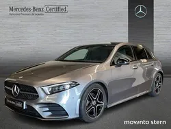 Mountaingrau met. Usado 2022 Mercedes A180 AMG line Utilitario | 27.500 € (Precio justo)
