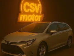 Plateado Usado 2021 Toyota Corolla Active Familiar | 17.450 € (Precio justo)