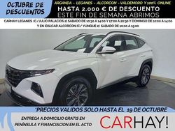 Blanco Usado 2021 Hyundai Tucson SUV | 21.990 € (Precio justo)
